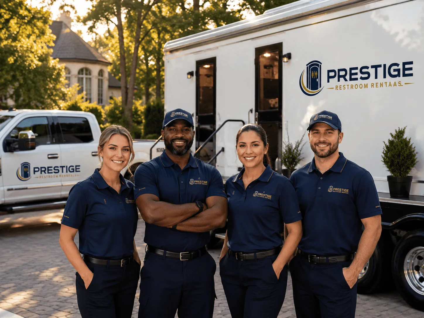 Trusted Luxury Portable Restrooms company in Hessel, MI